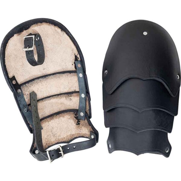 Solomon Leather Pauldrons