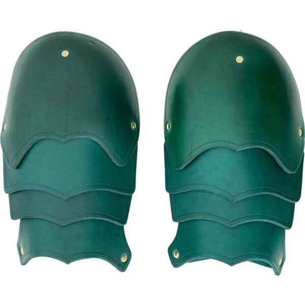 Solomon Leather Pauldrons