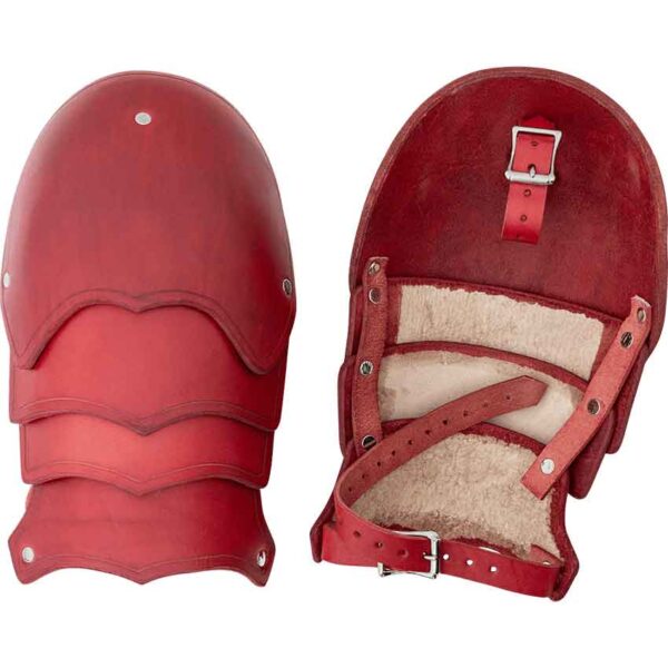 Solomon Leather Pauldrons