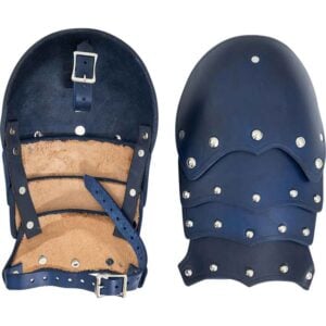 Solomon Studded Leather Pauldrons