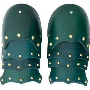 Solomon Studded Leather Pauldrons