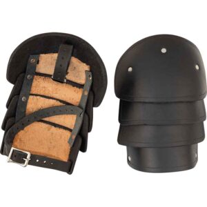 Gideon Leather Pauldrons