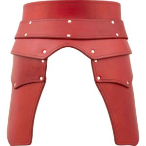 Gideon Leather Tasset Belt