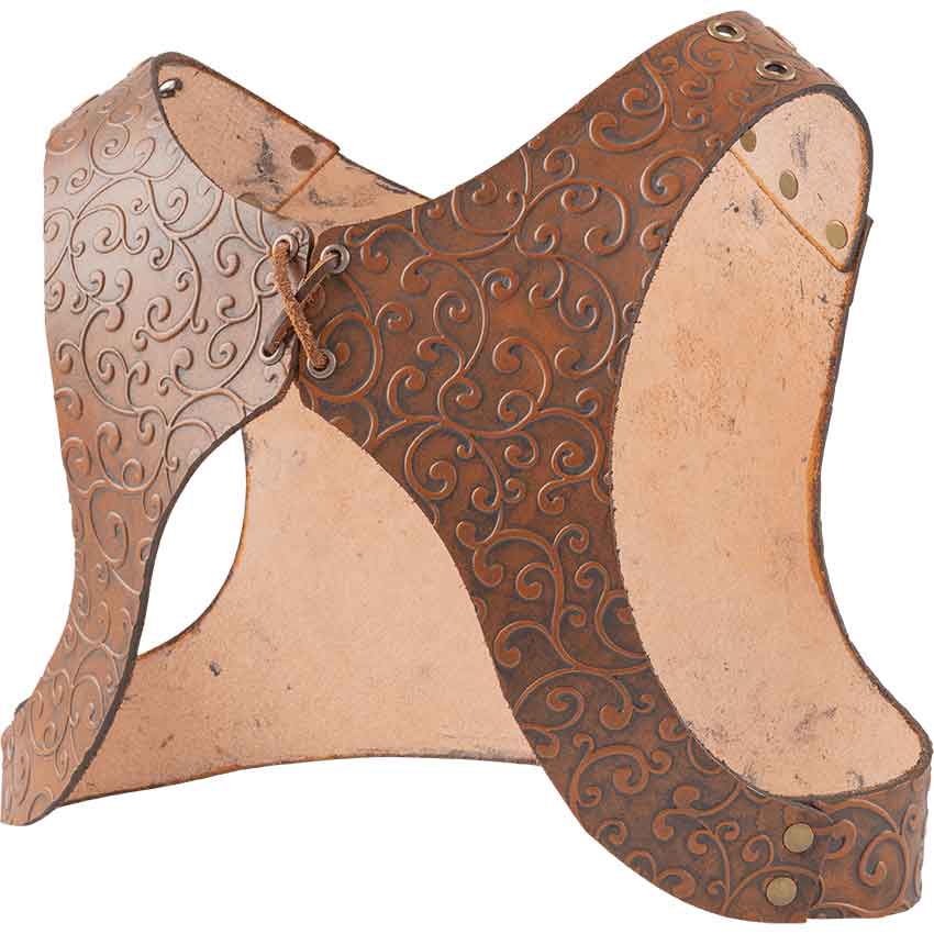 Elven Swirl Pauldron Harness