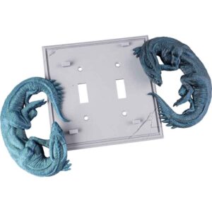Dual Dragon Light Switch Cover