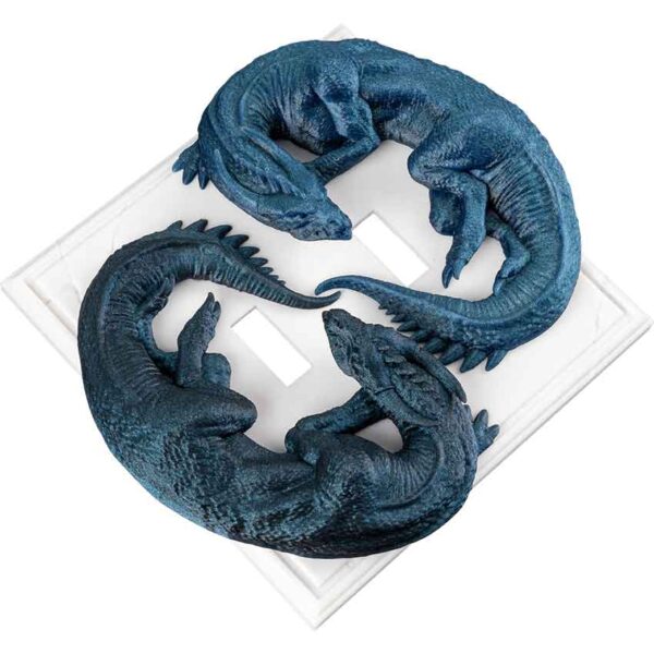 Dual Dragon Light Switch Cover