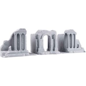 Greek Ruins Bookends