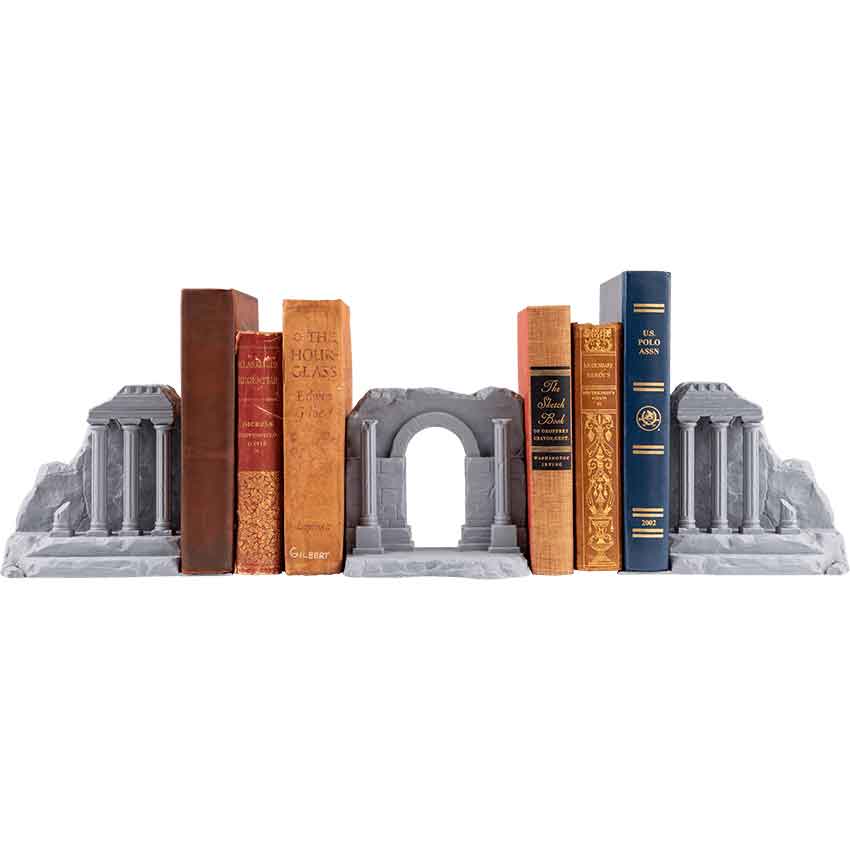 Greek Ruins Bookends