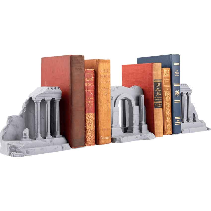 Greek Ruins Bookends