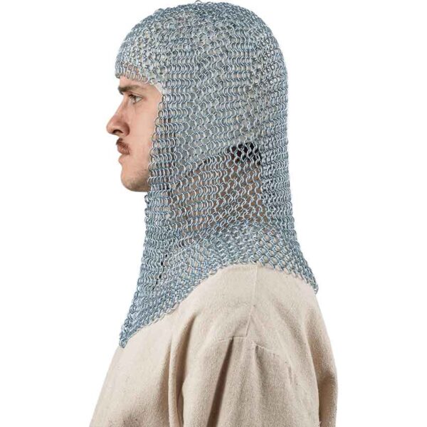 High Tensile Steel Chainmail Coif
