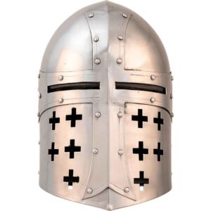 Medieval Crusader Sugarloaf Helmet