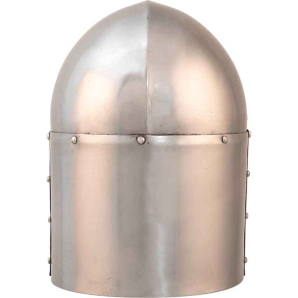 Medieval Crusader Sugarloaf Helmet