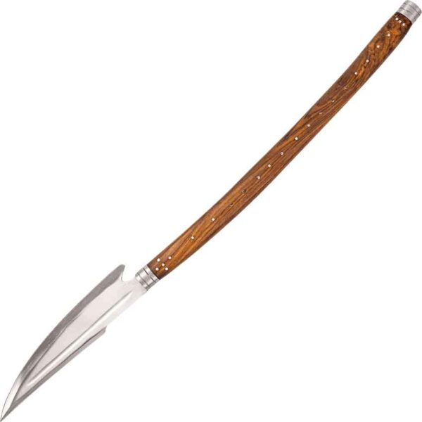 Studded Handle Medieval Spear - Image 5