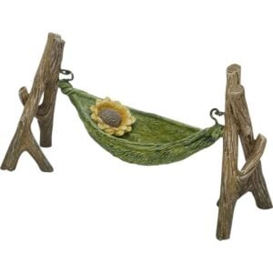 Daisy Hammock Fairy Garden Statue