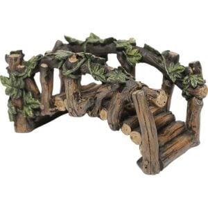 Fairy Garden Flower Bridge Statue