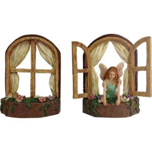 Fairy Window Statue Set