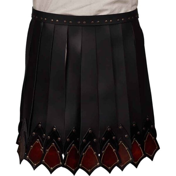 Roman Leather Battle Skirt