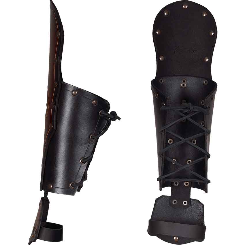 Roman Leather Bracers