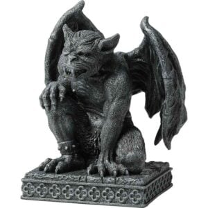 Medieval Kneeling Gargoyle Statue