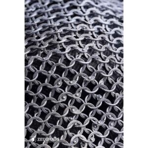 Buckled Aluminum Chainmail Haubergeon - 10mm Round Rings