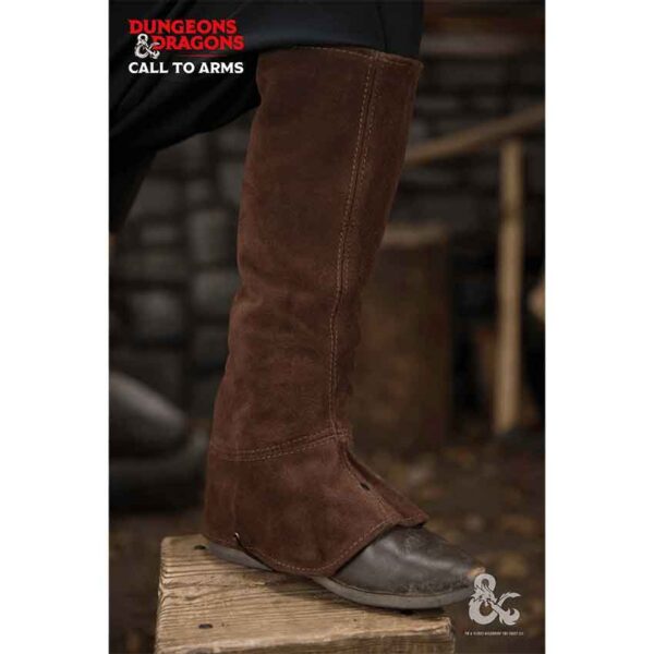 Dungeons & Dragons Leather Gaiters Type 2