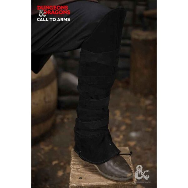 Dungeons & Dragons Leather Gaiters Type 3