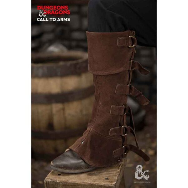 Dungeons & Dragons Leather Gaiters Type 4