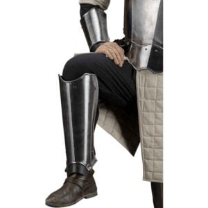 Dungeons & Dragons Steel Greaves - Polished