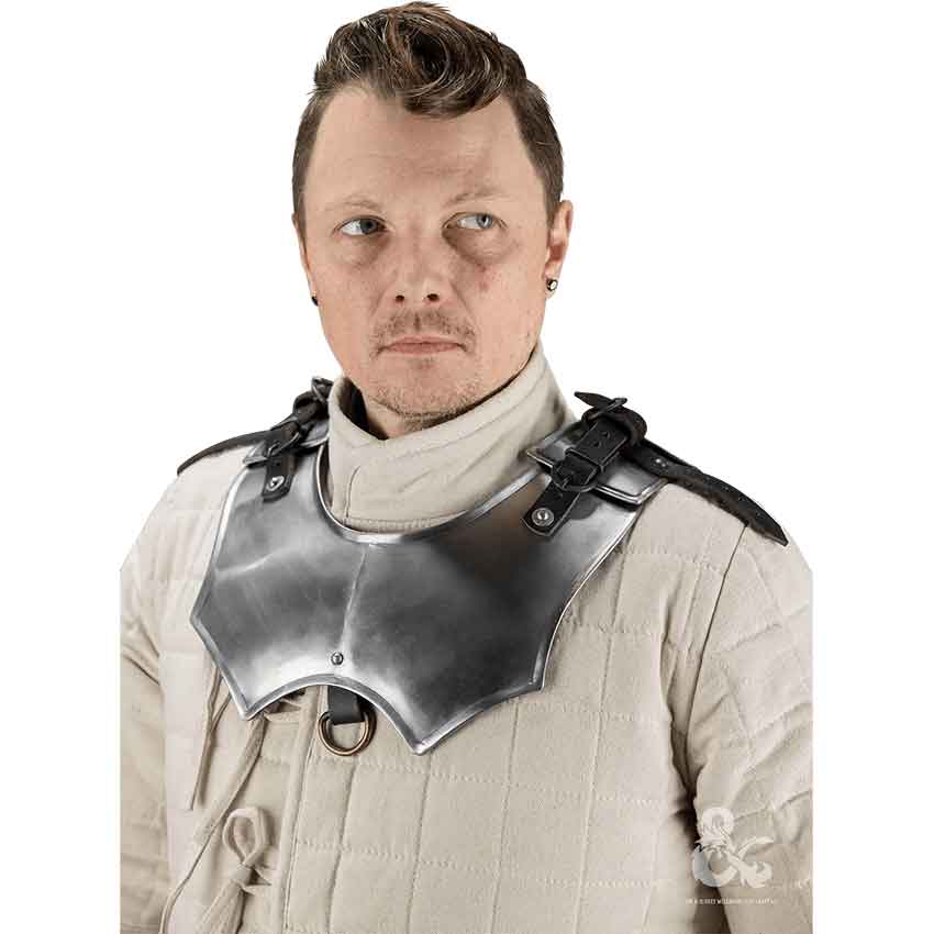 Dungeons & Dragons Steel Gorget - Polished