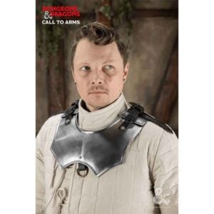 Dungeons & Dragons Steel Gorget - Polished
