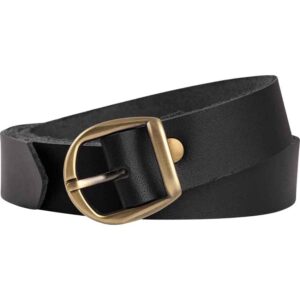 Wide Adventurer Leather Buckle Belt