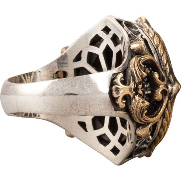 Red Gothic Vampire Ring