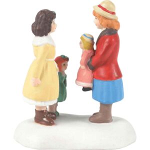 Girls With Their Dolls - Dickens Village by Department 56