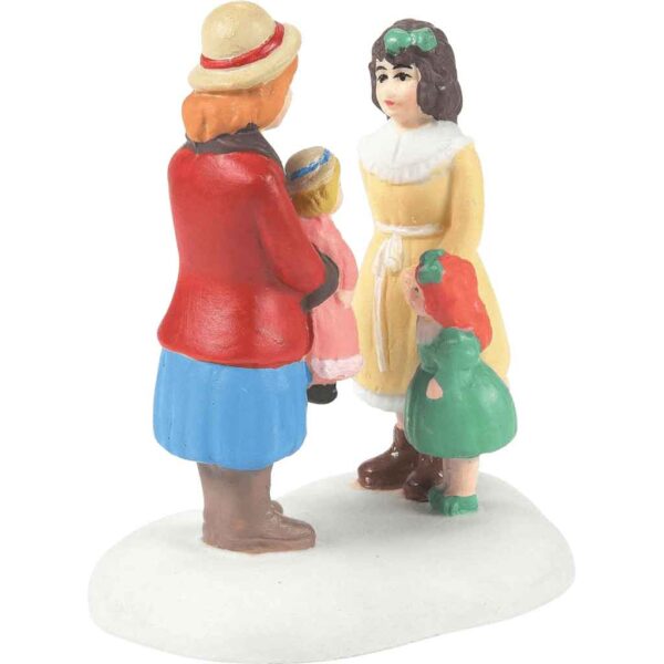 Girls With Their Dolls - Dickens Village by Department 56