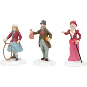Set of 3 Friends & Neighbors Figurines - Dickens Village by Department 56