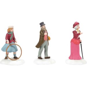 Set of 3 Friends & Neighbors Figurines - Dickens Village by Department 56