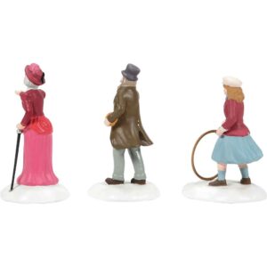 Set of 3 Friends & Neighbors Figurines - Dickens Village by Department 56