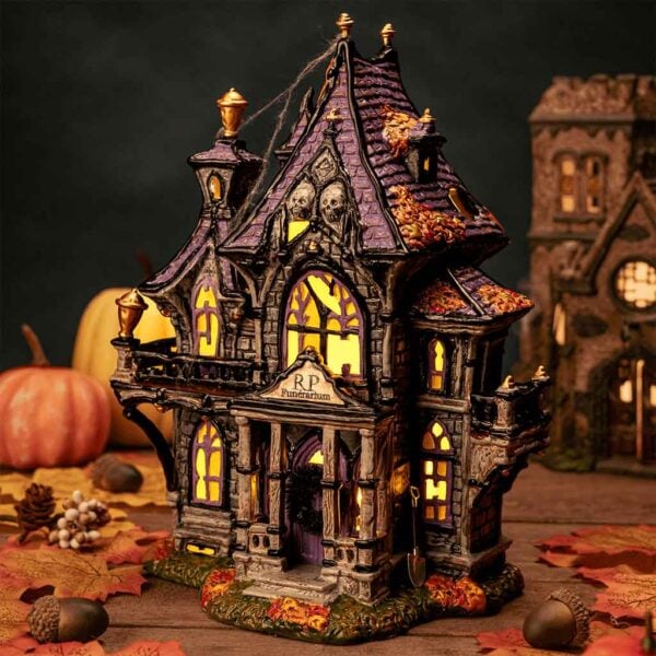 Puckett's Funerarium - Halloween Village by Department 56