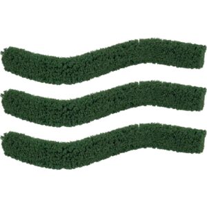 Green Flexible Sisal Hedge Set of 3 - Halloween Village Accessories by Department 56