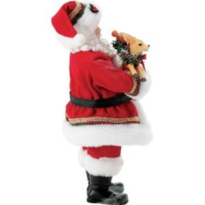 Double Deer - Santa Figurine by Possible Dreams