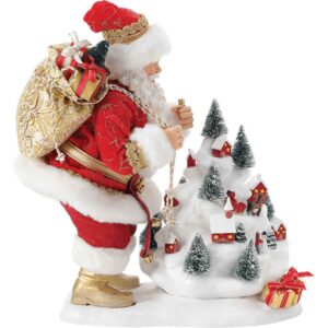 Quaint Village - Santa Figurine by Possible Dreams