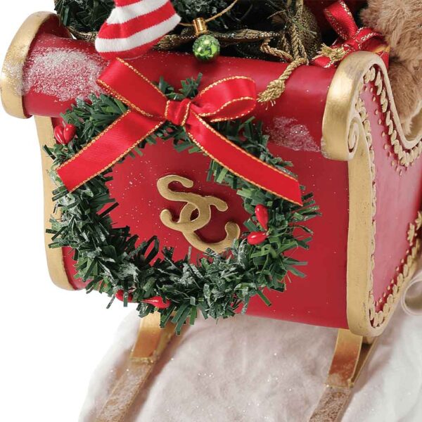 Snowy Sleighride - Santa Figurine by Possible Dreams