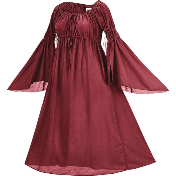Oona Maxi Chemise - Burgundy Wine - Limited Edition