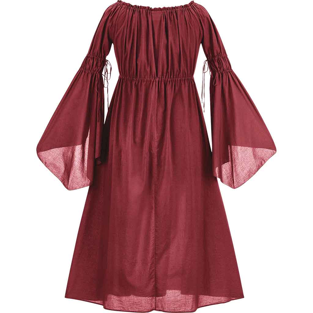 maxi chemise dress Oona Maxi Chemise - Burgundy Wine