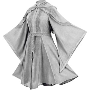 Lorana Elven Coat - Vintage Grey