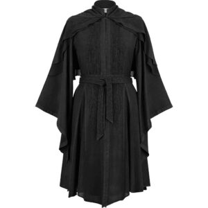 Lorana Elven Coat - Black Midnight