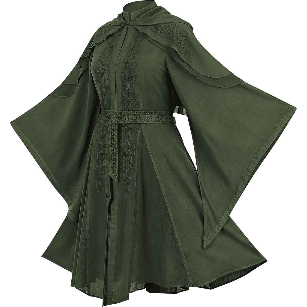 Lorana Elven Coat - Moss Green - Limited Edition Lorana Elven Coat - Moss Green - Limited Edition