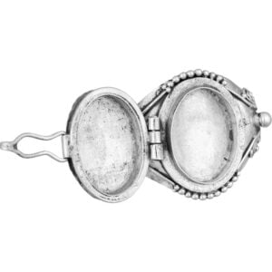 Oval Gothic Poison Ring