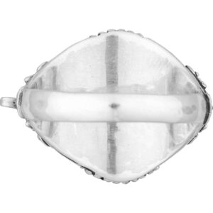 Oval Gothic Poison Ring