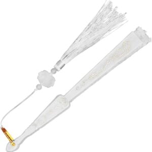 White Lace Sensu Folding Fan